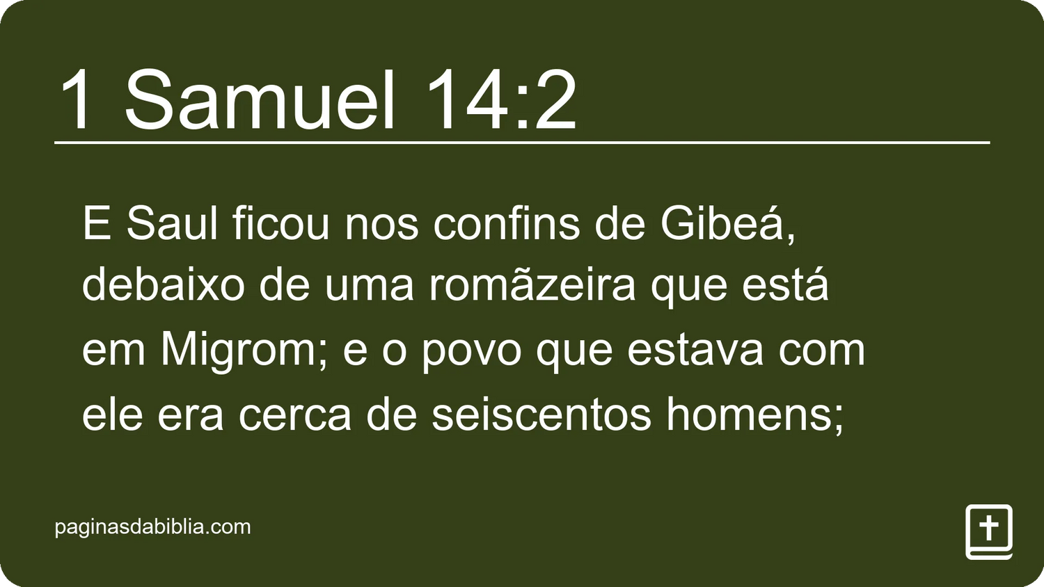 1 Samuel 14:2