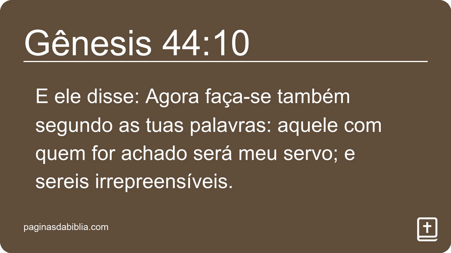 Gênesis 44:10