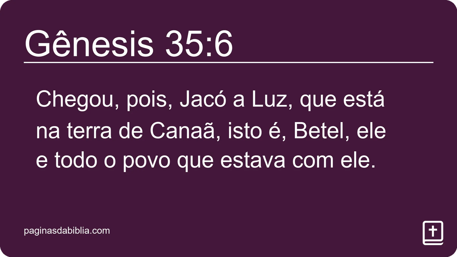 Gênesis 35:6