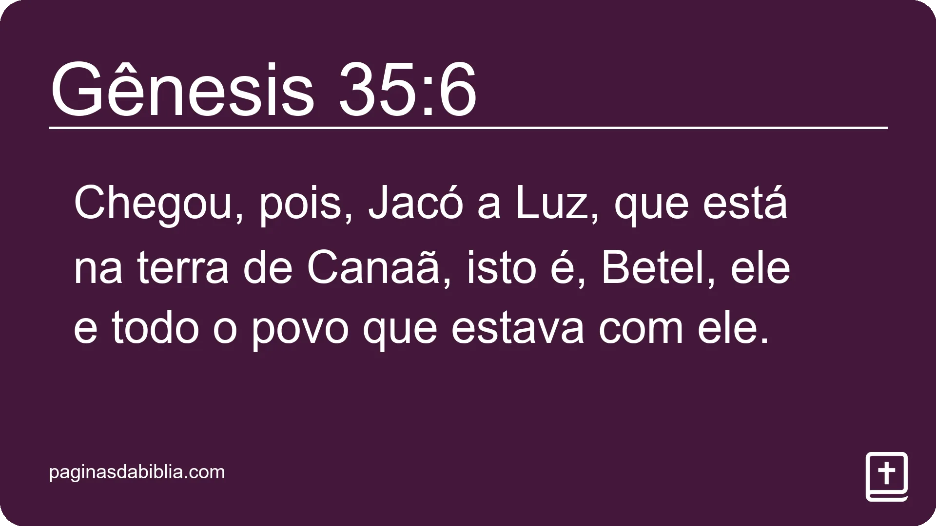 Gênesis 35:6