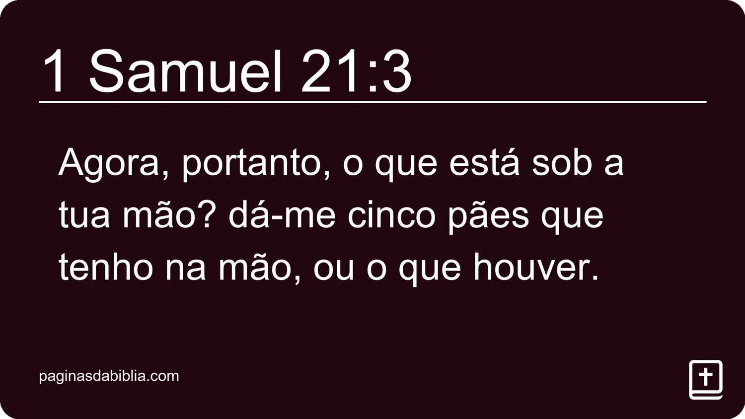 1 Samuel 21:3