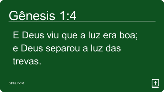 Gênesis 1:4