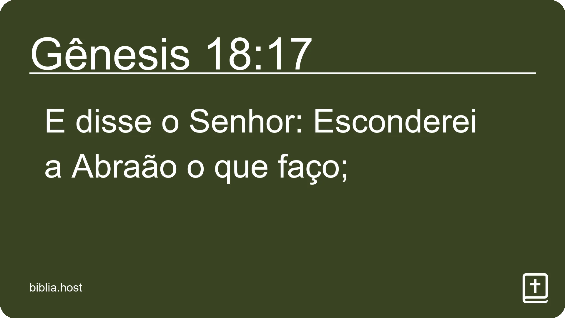 Gênesis 18:17