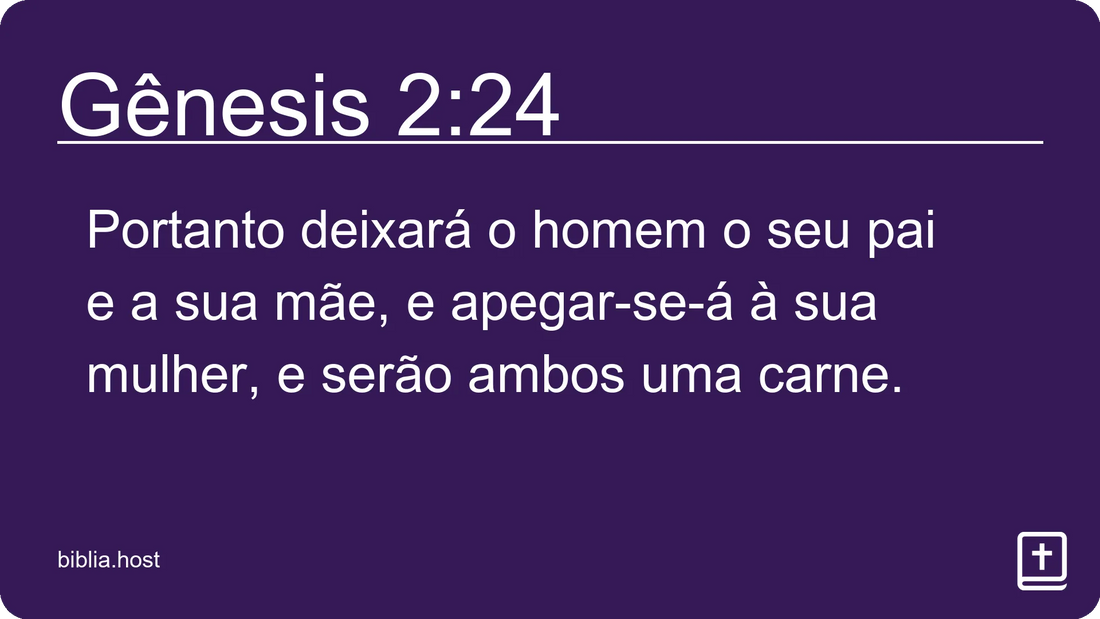 Gênesis 2:24