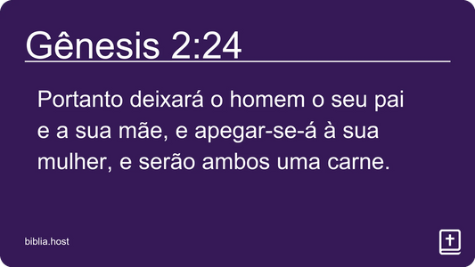 Gênesis 2:24