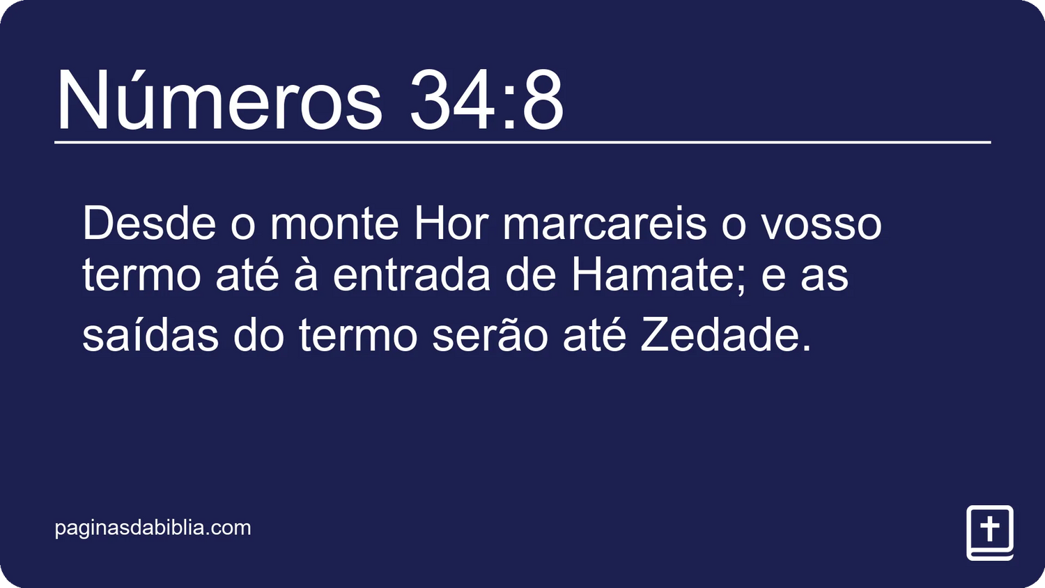 Números 34:8