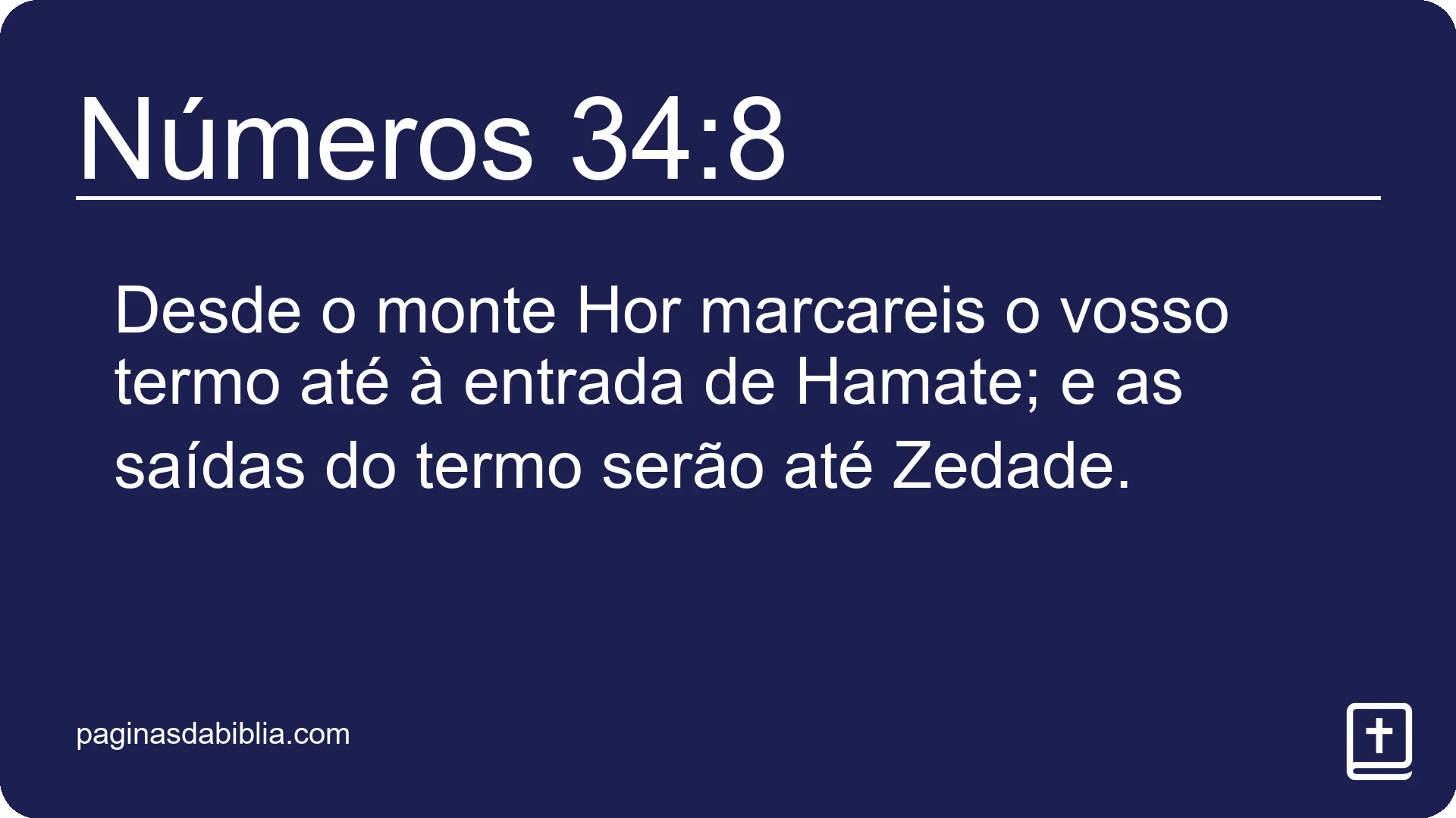 Números 34:8