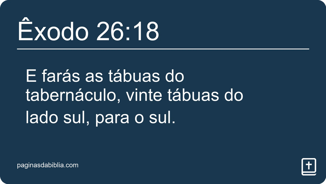 Êxodo 26:18