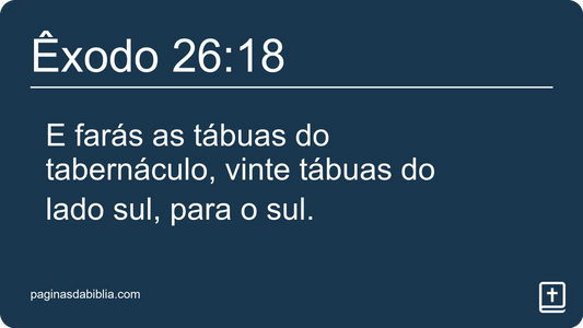 Êxodo 26:18