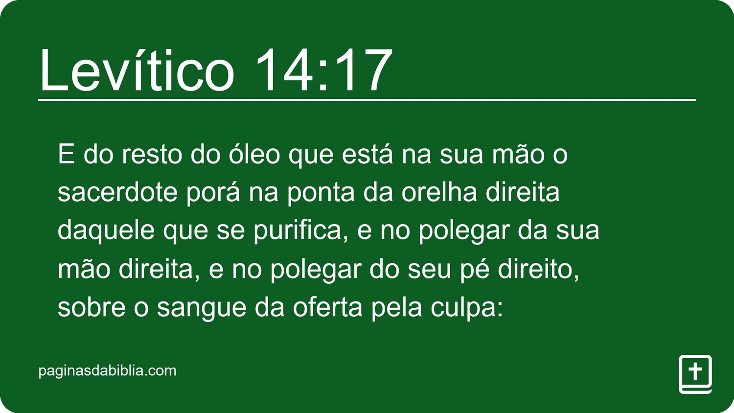 Levítico 14:17