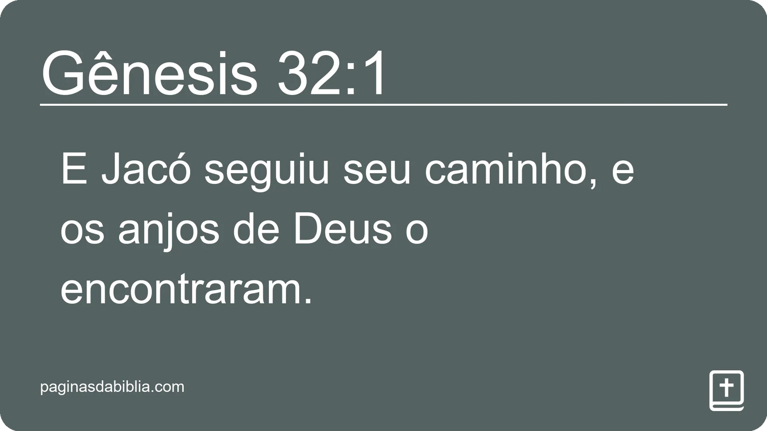 Gênesis 32:1