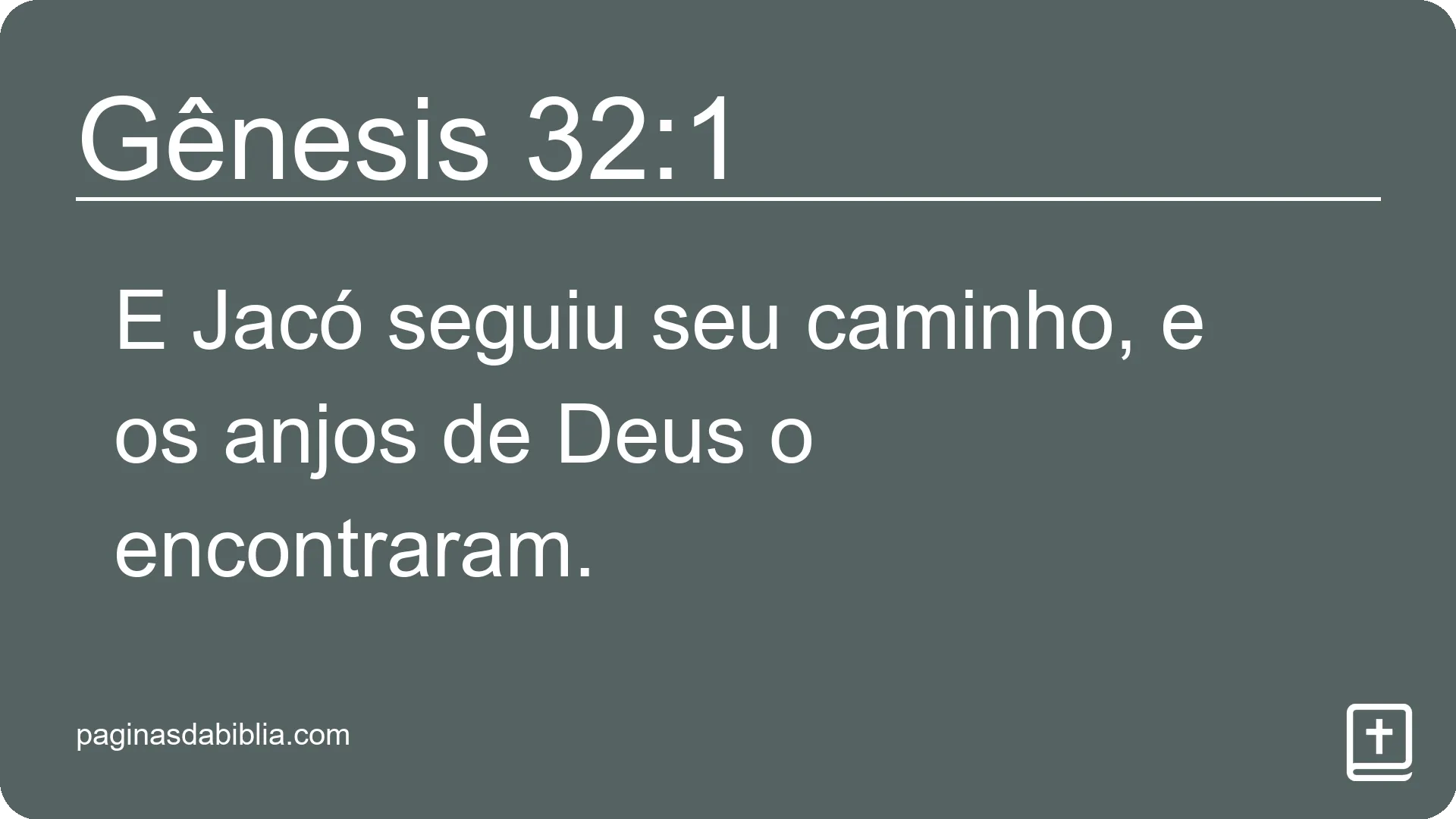 Gênesis 32:1