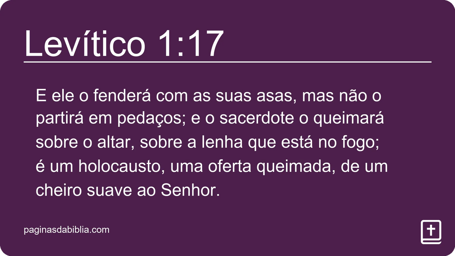 Levítico 1:17