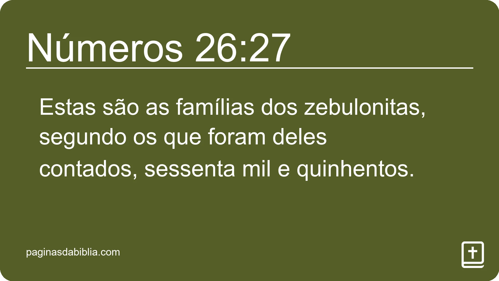 Números 26:27