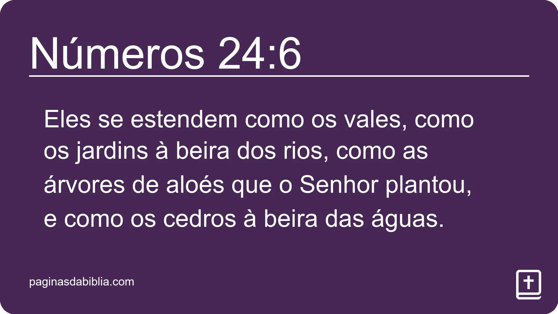 Números 24:6