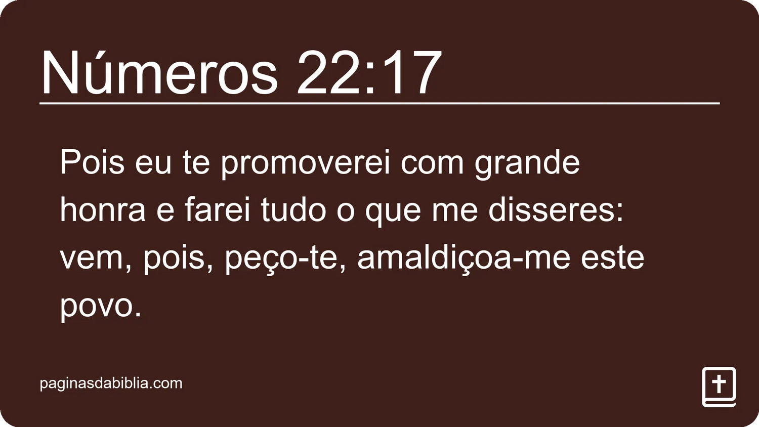 Números 22:17