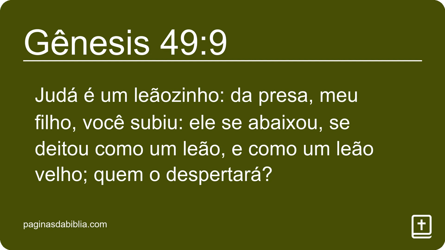 Gênesis 49:9