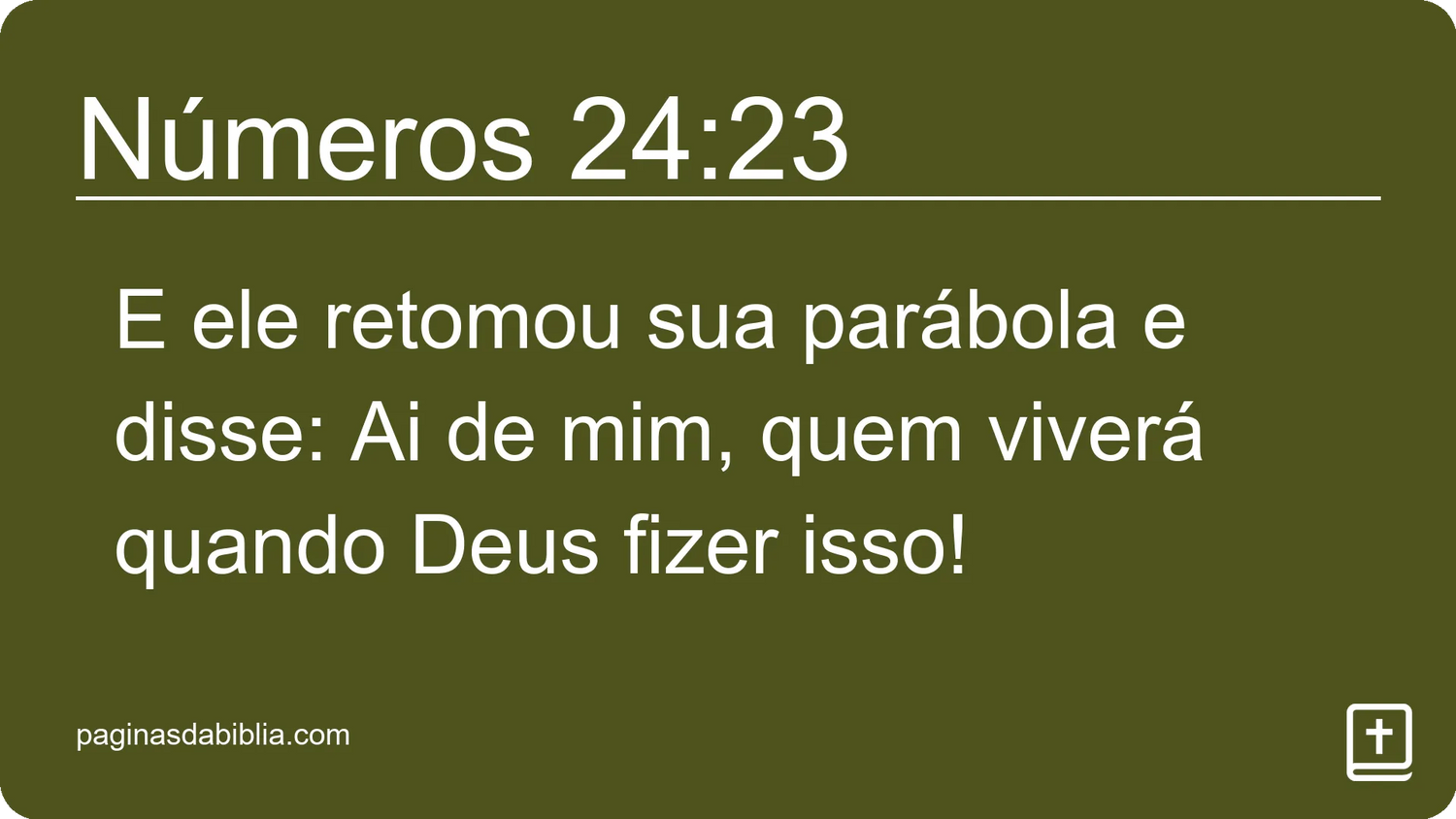 Números 24:23