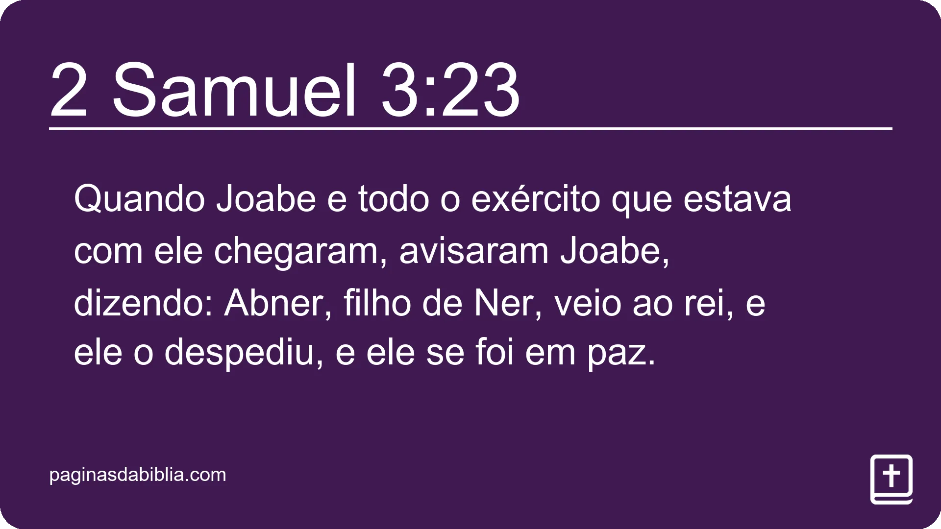 2 Samuel 3:23