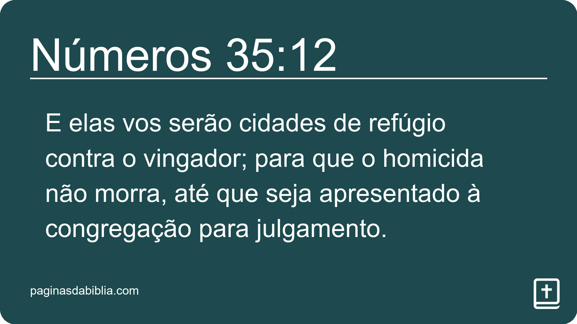 Números 35:12