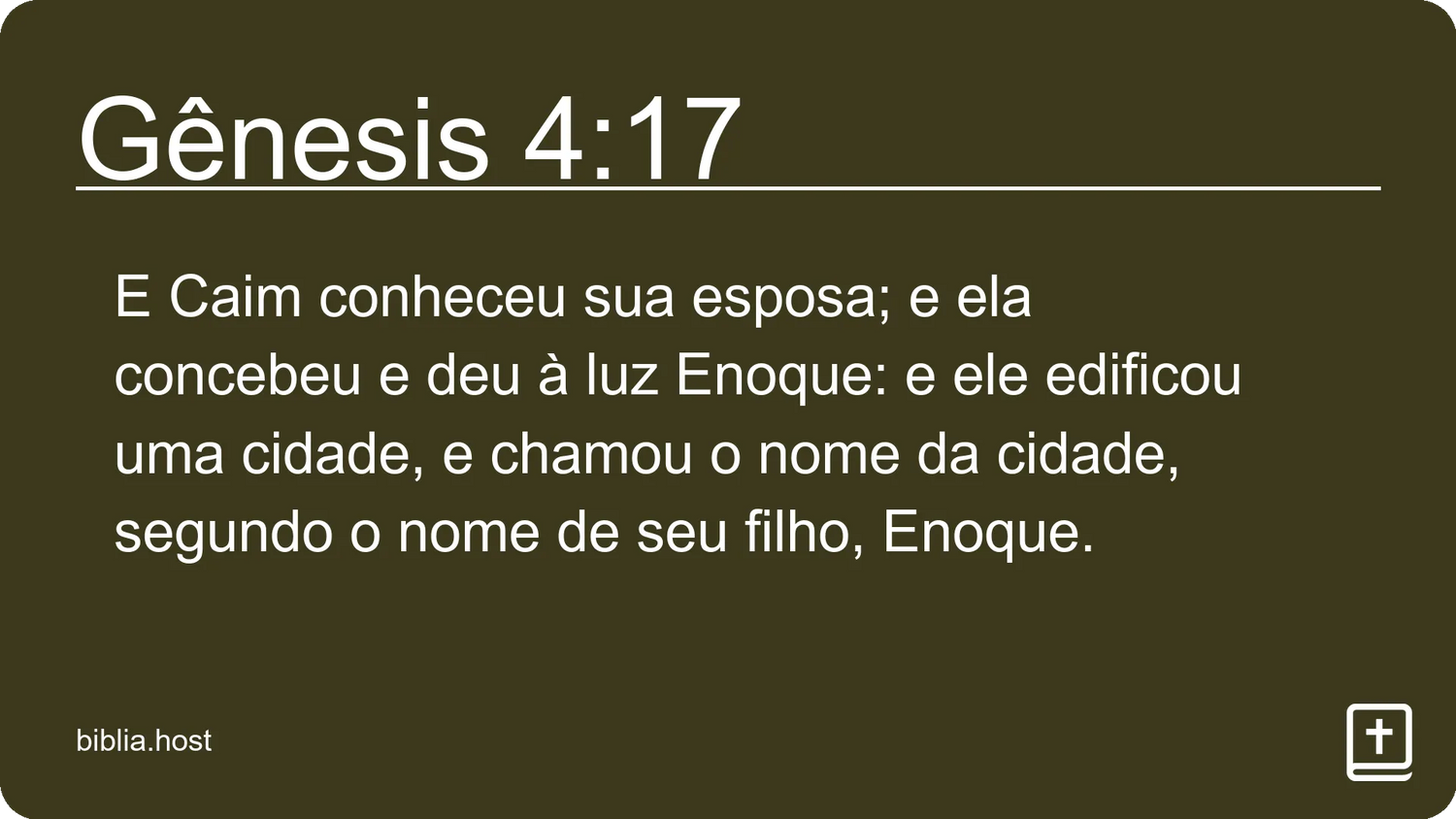 Gênesis 4:17