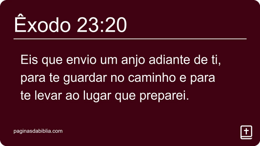 Êxodo 23:20