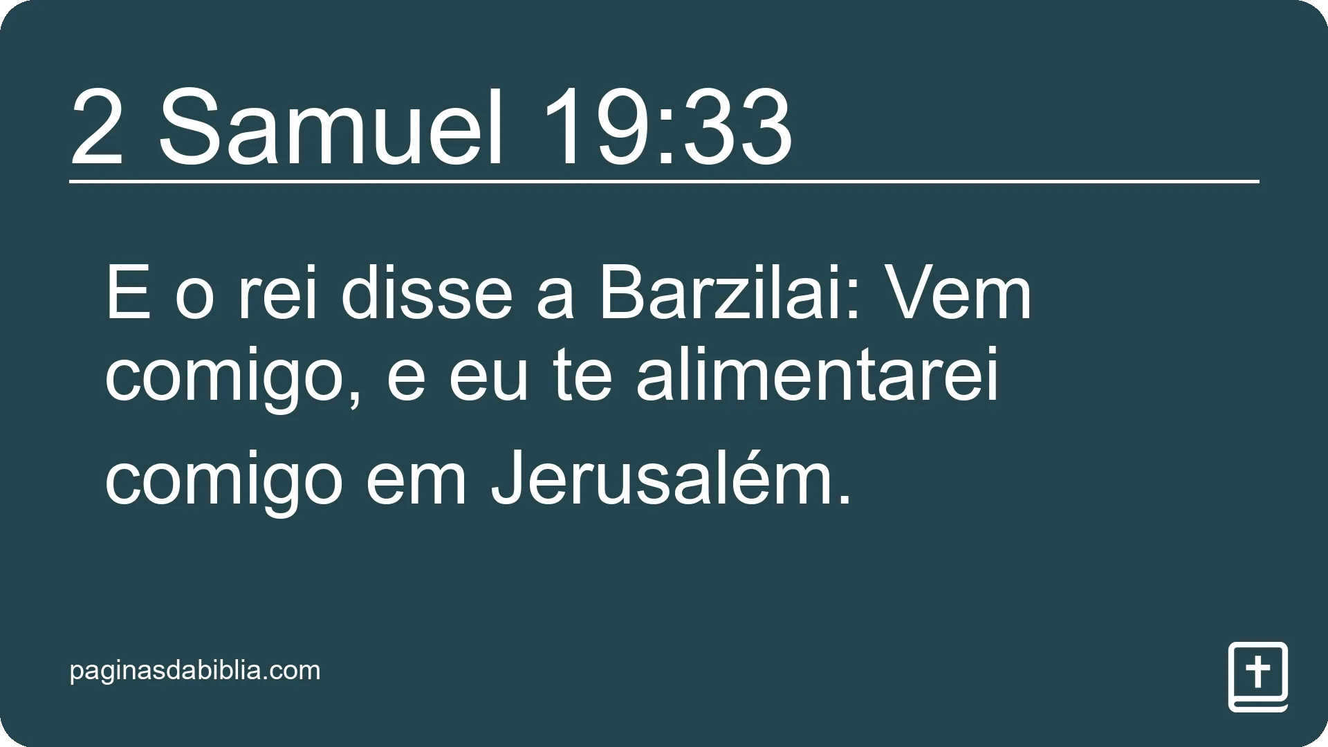 2 Samuel 19:33