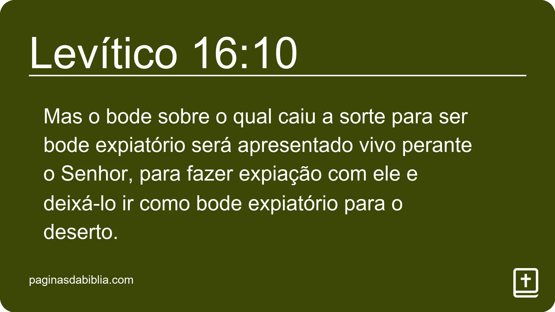 Levítico 16:10