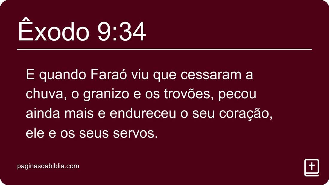 Êxodo 9:34