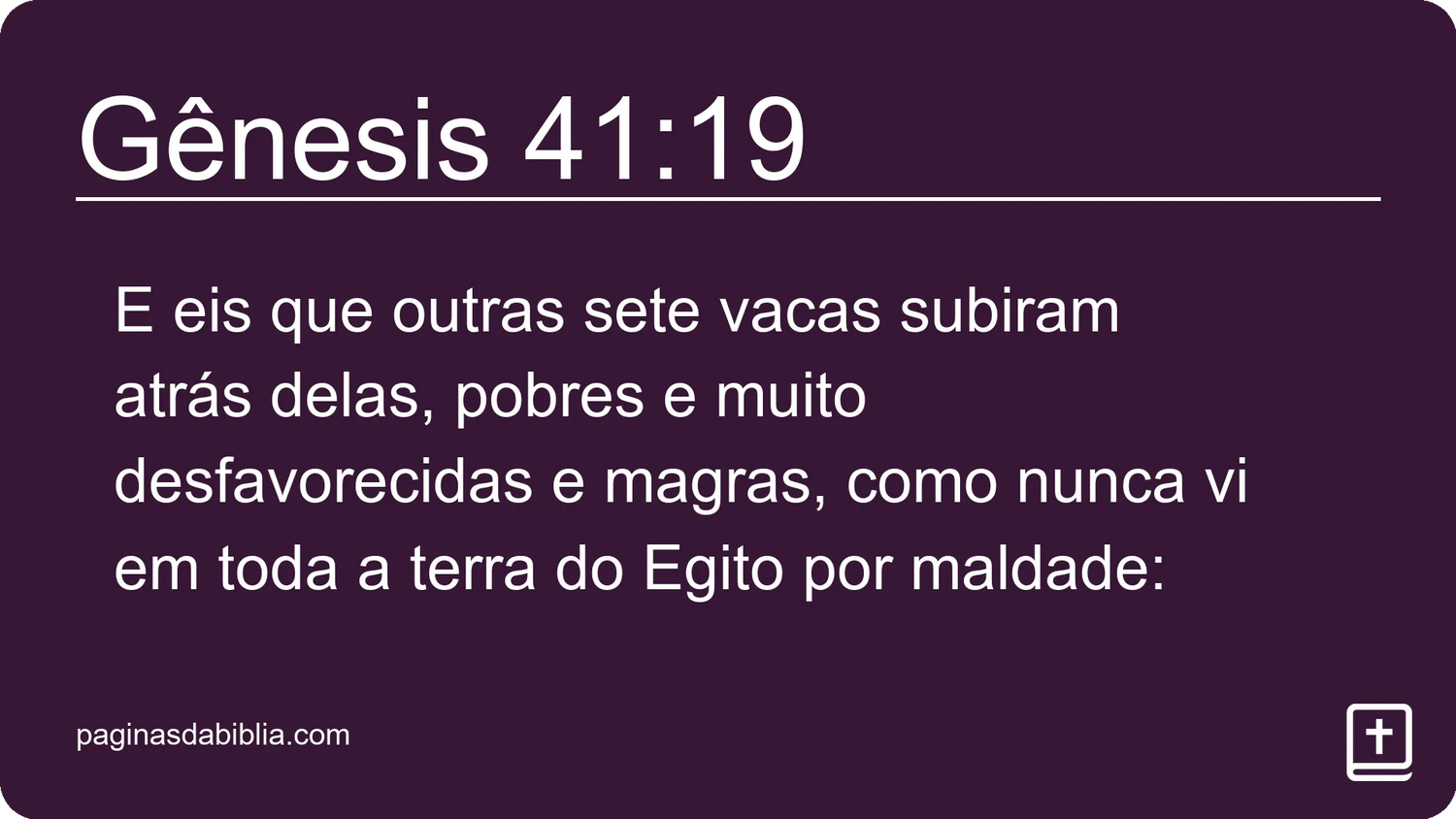 Gênesis 41:19