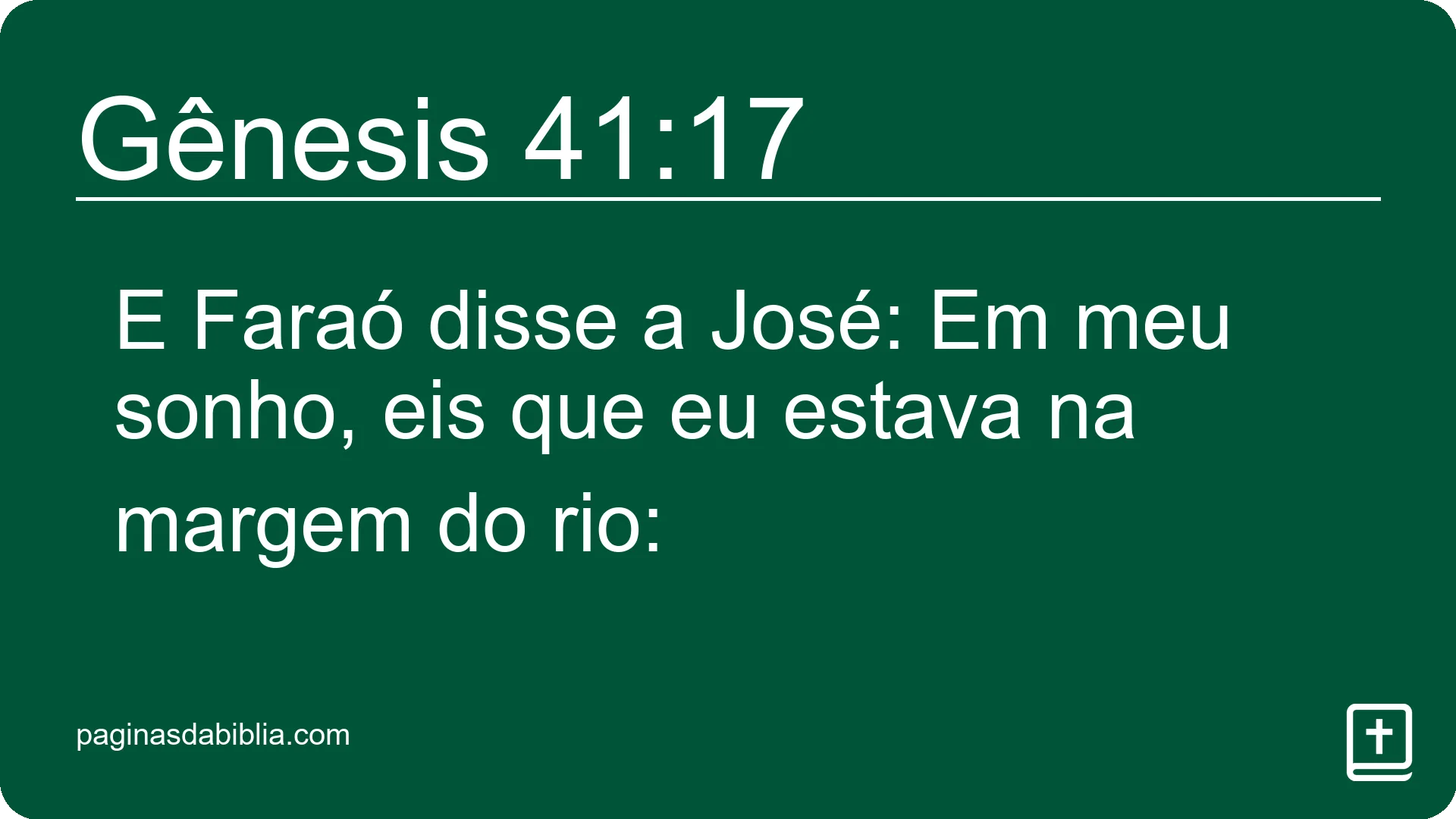 Gênesis 41:17