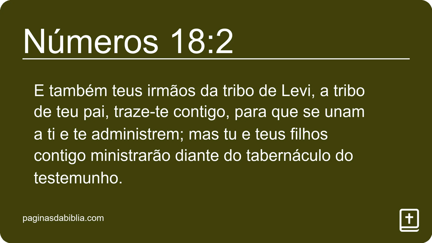 Números 18:2