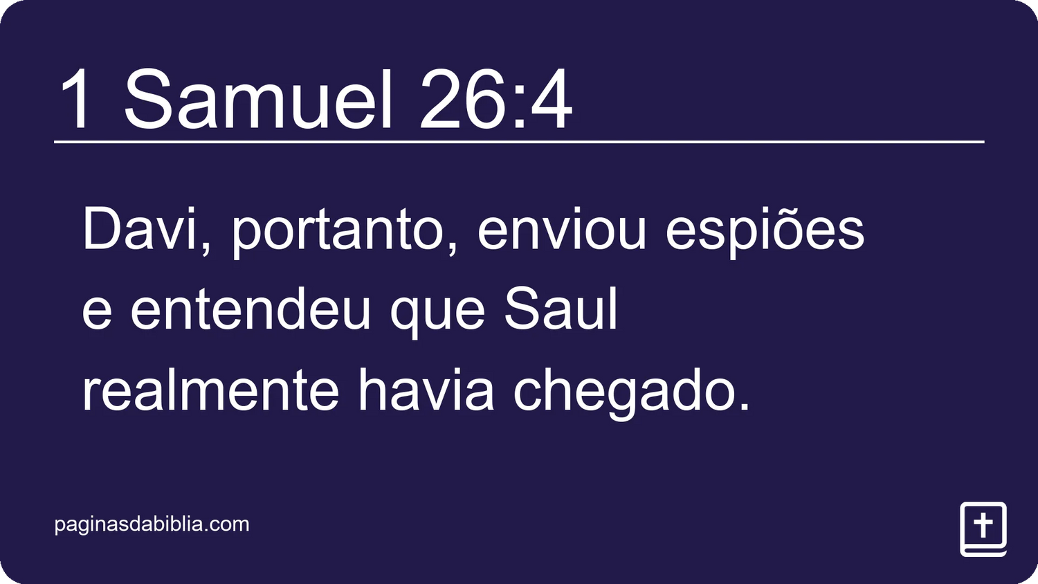 1 Samuel 26:4