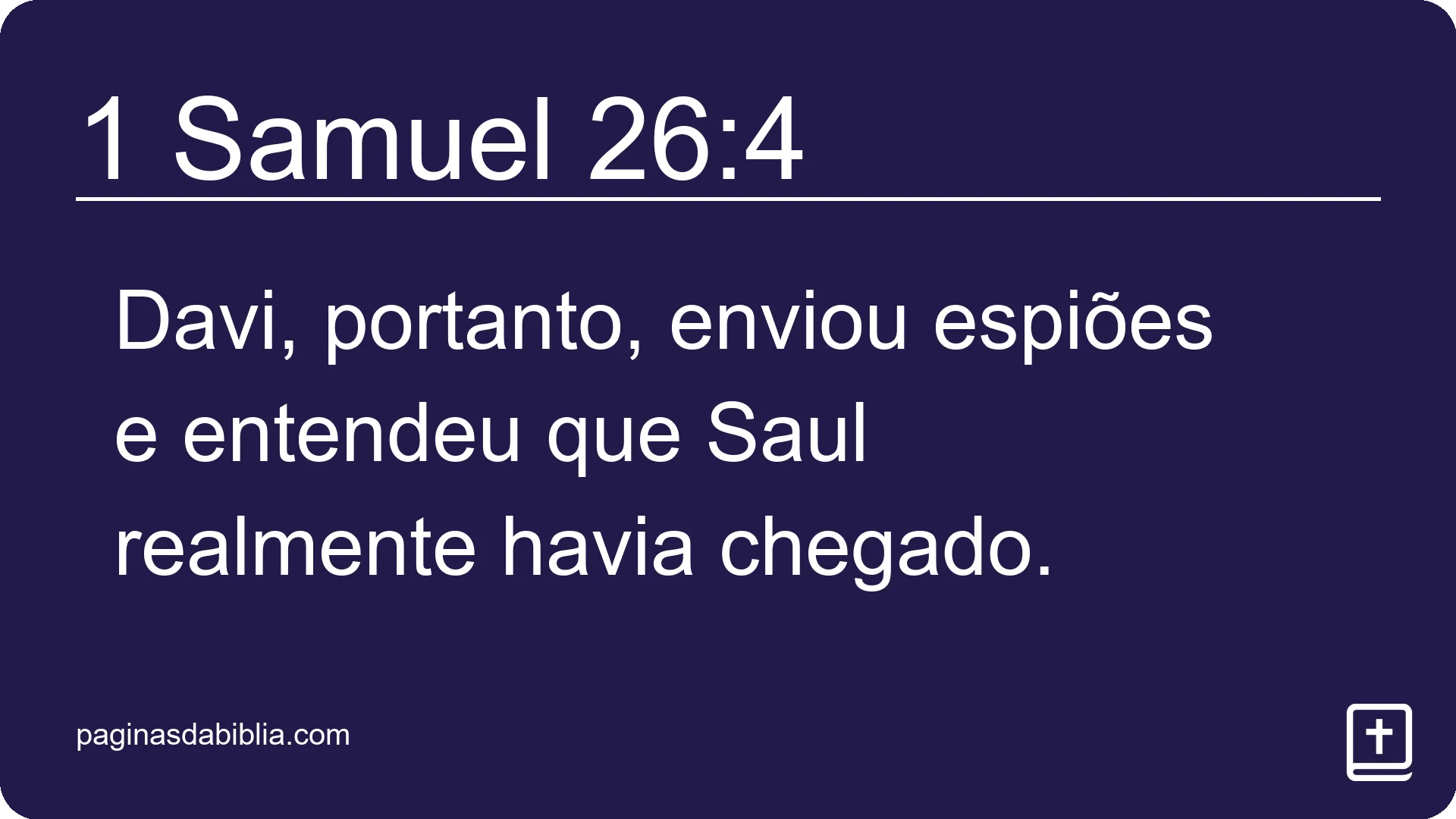 1 Samuel 26:4