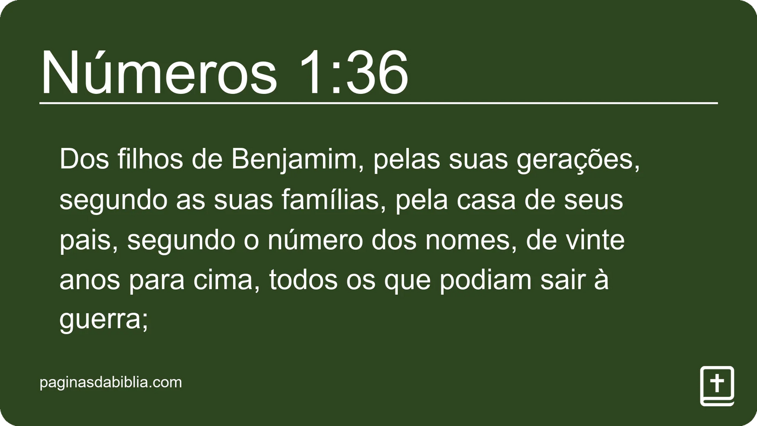 Números 1:36