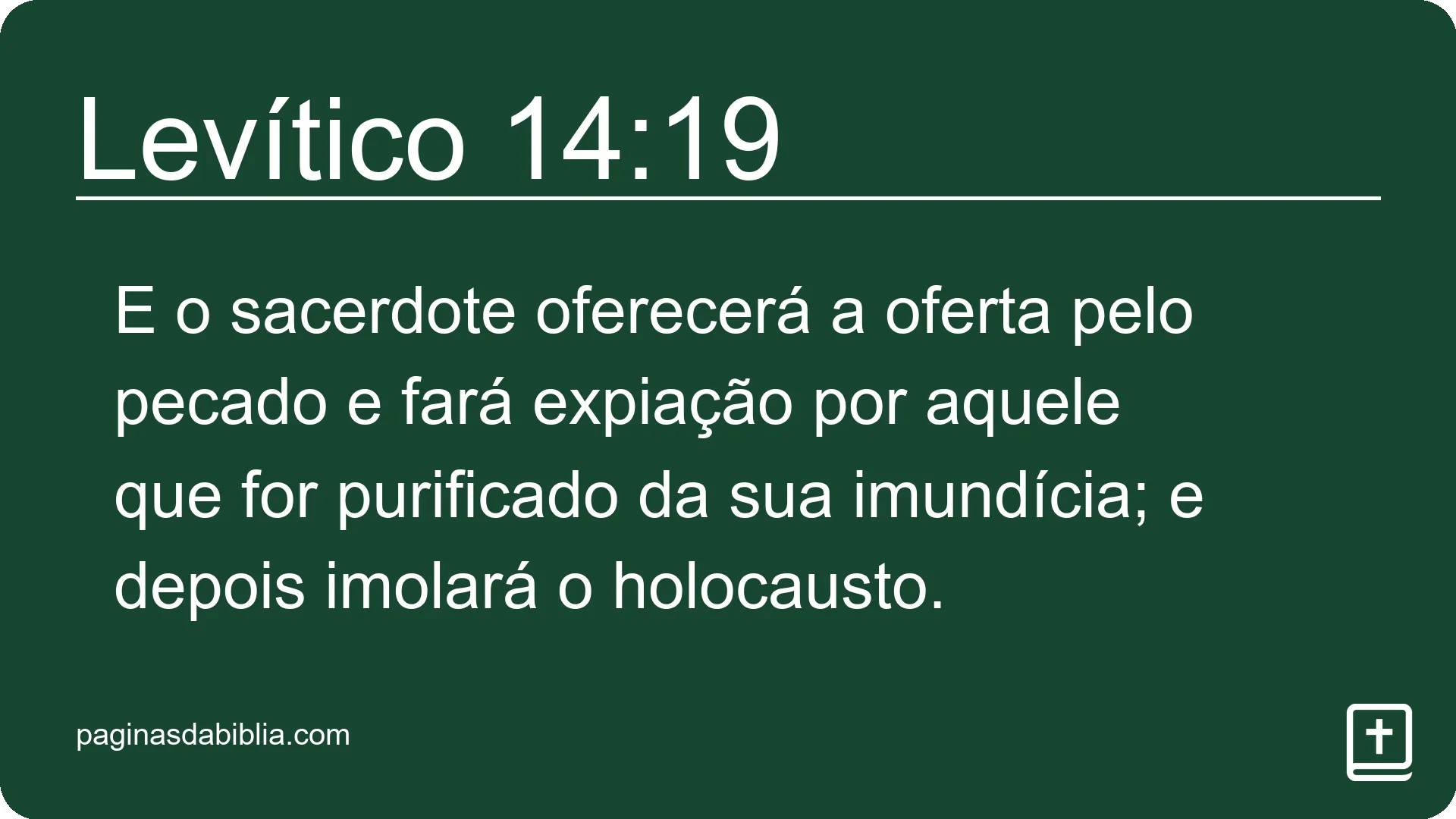 Levítico 14:19