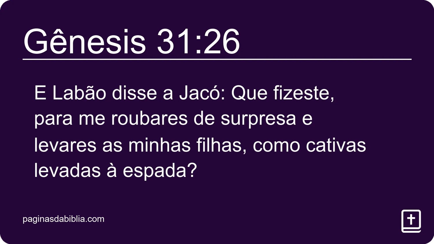 Gênesis 31:26