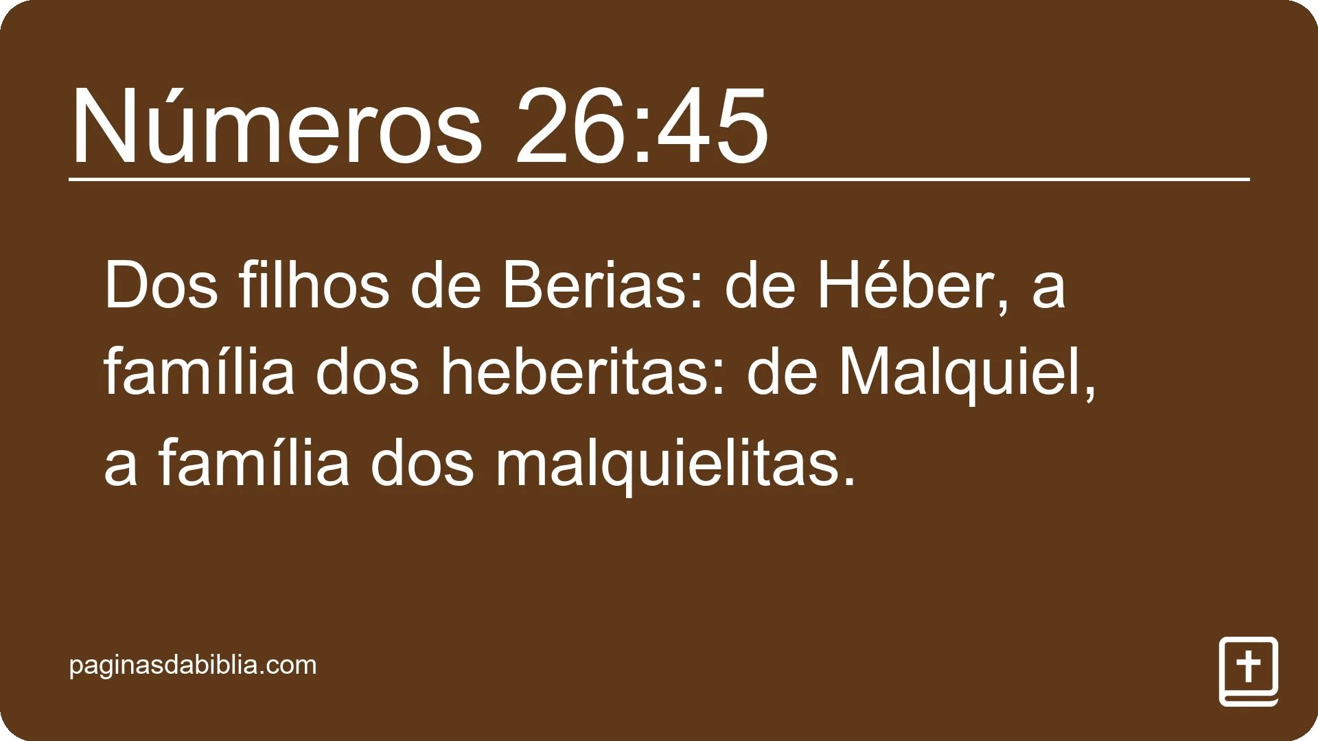 Números 26:45