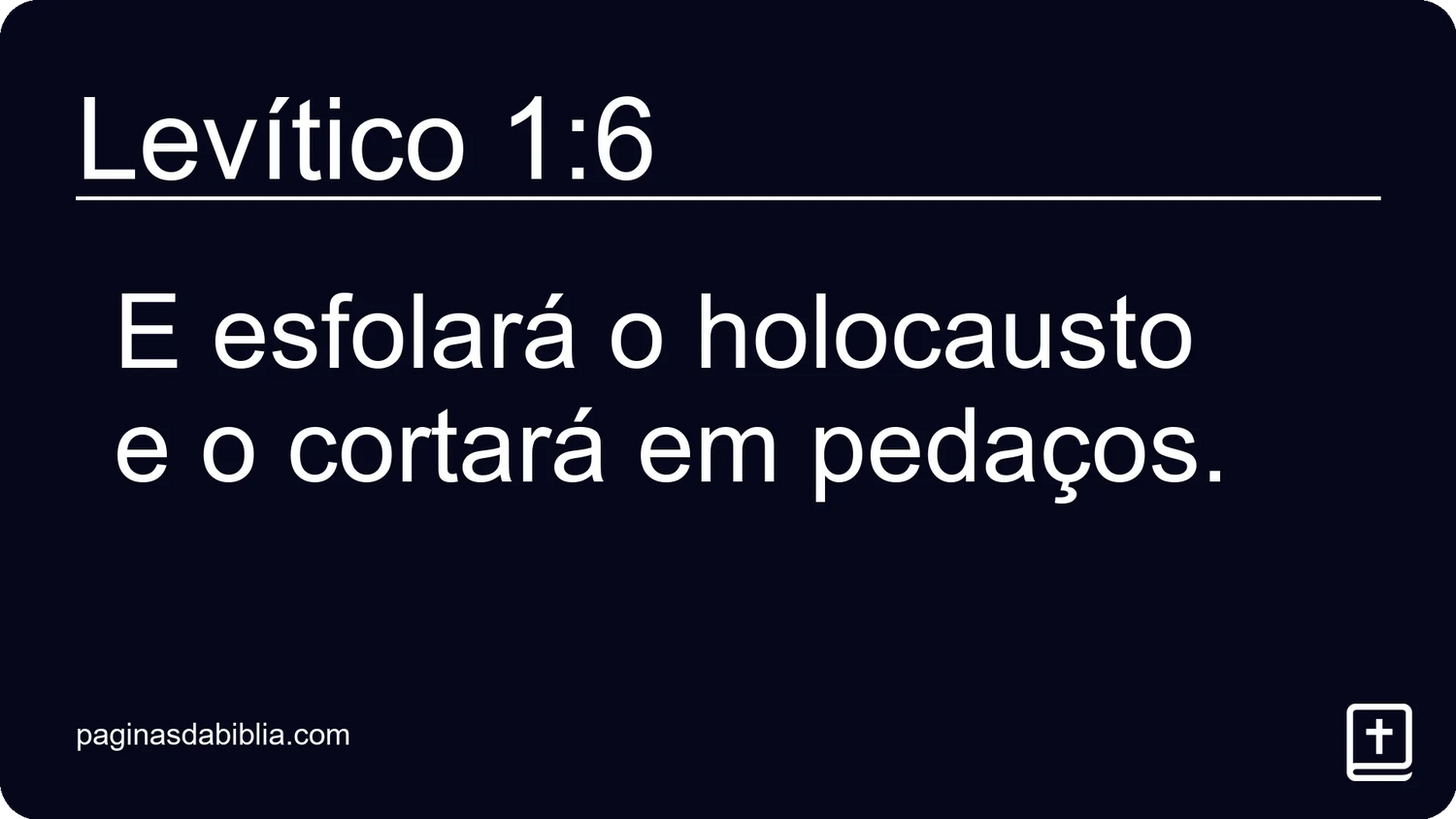 Levítico 1:6