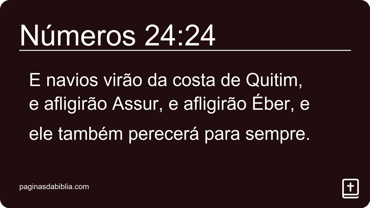 Números 24:24