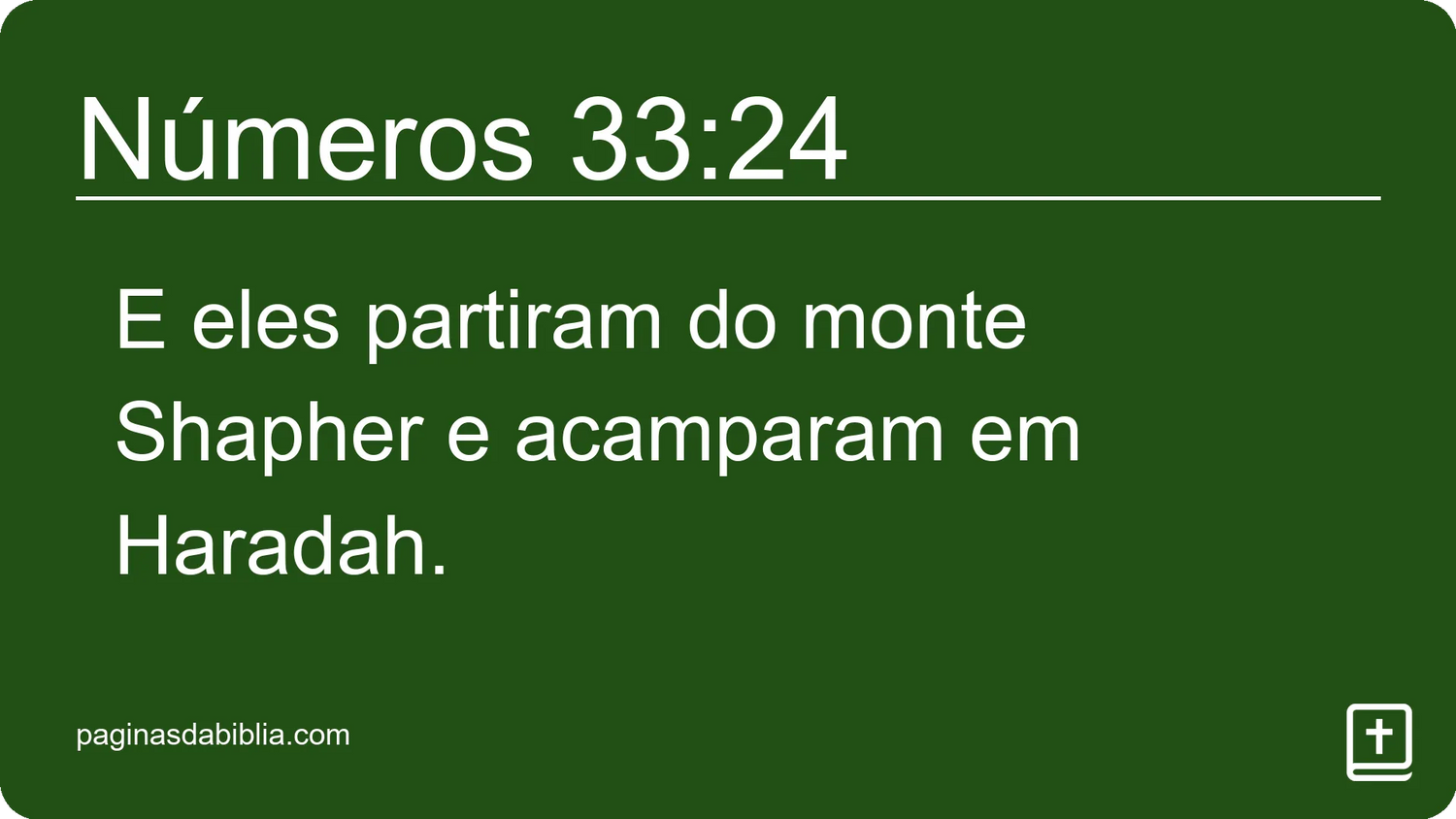 Números 33:24