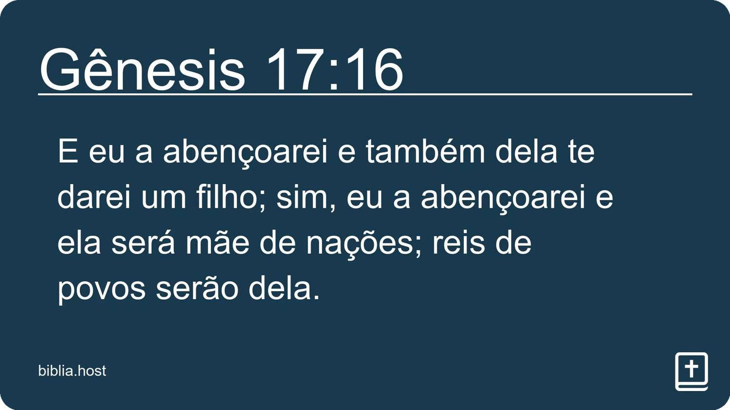 Gênesis 17:16