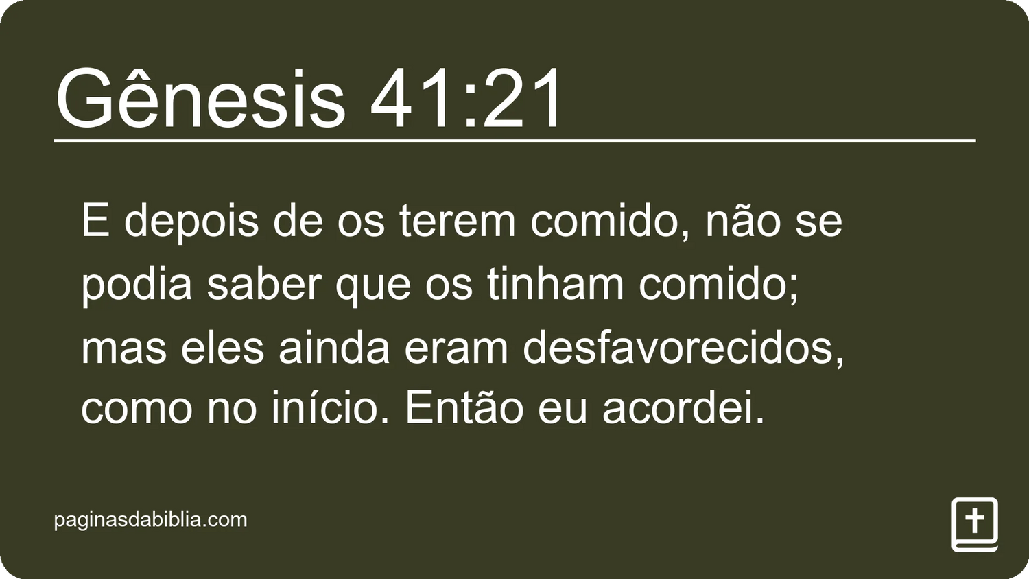 Gênesis 41:21