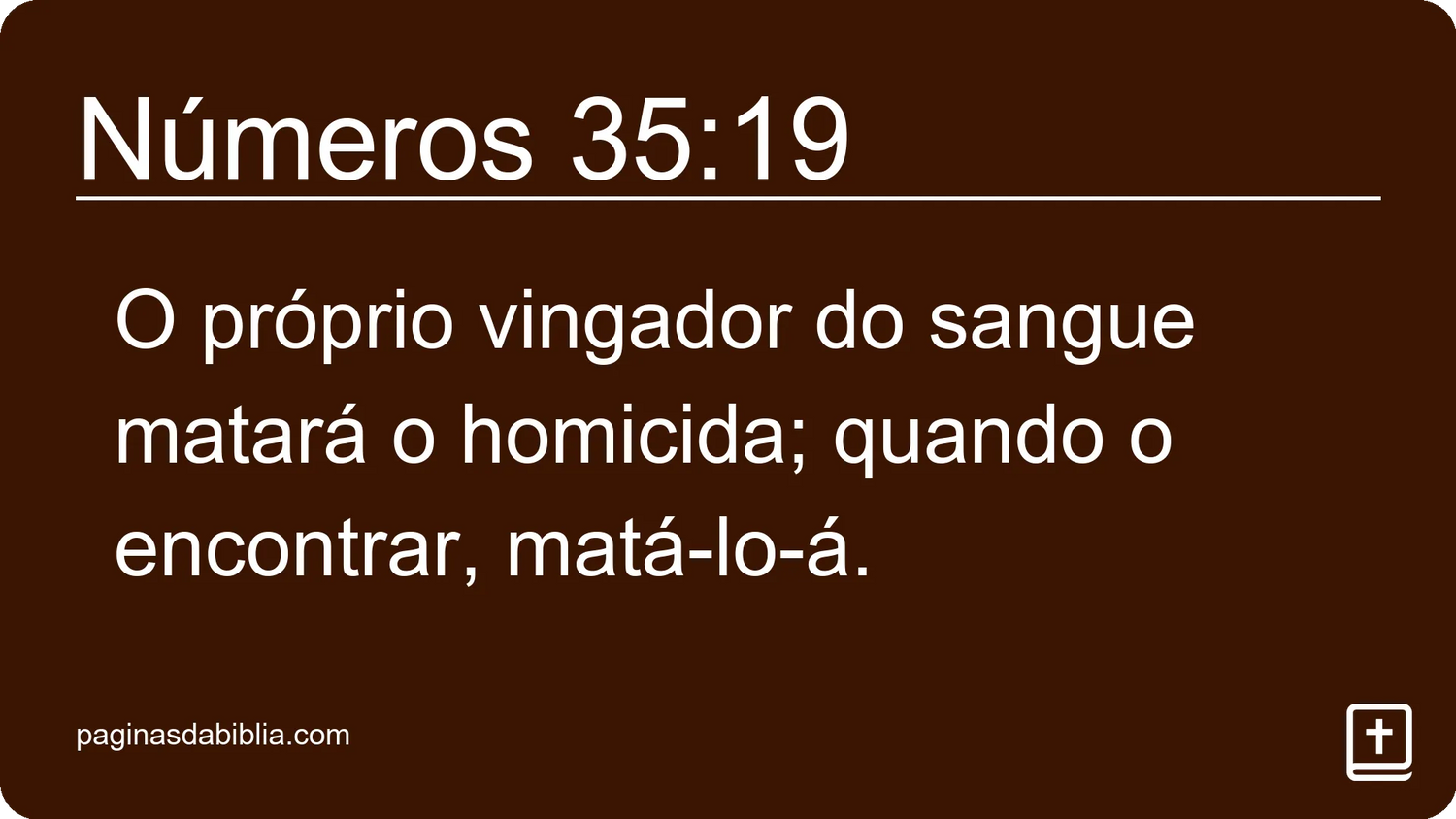 Números 35:19