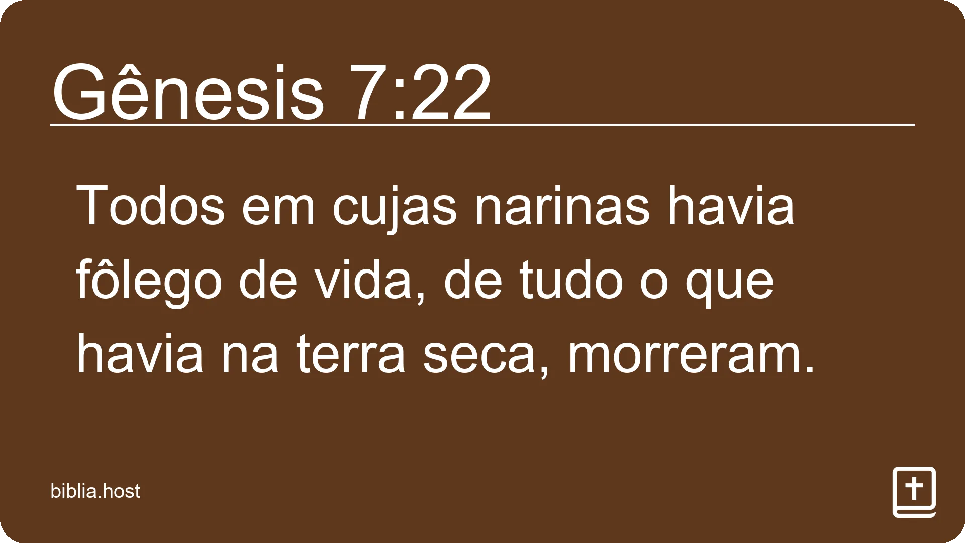 Gênesis 7:22