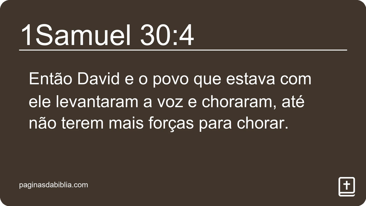 1Samuel 30:4