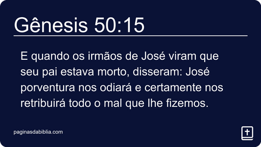 Gênesis 50:15