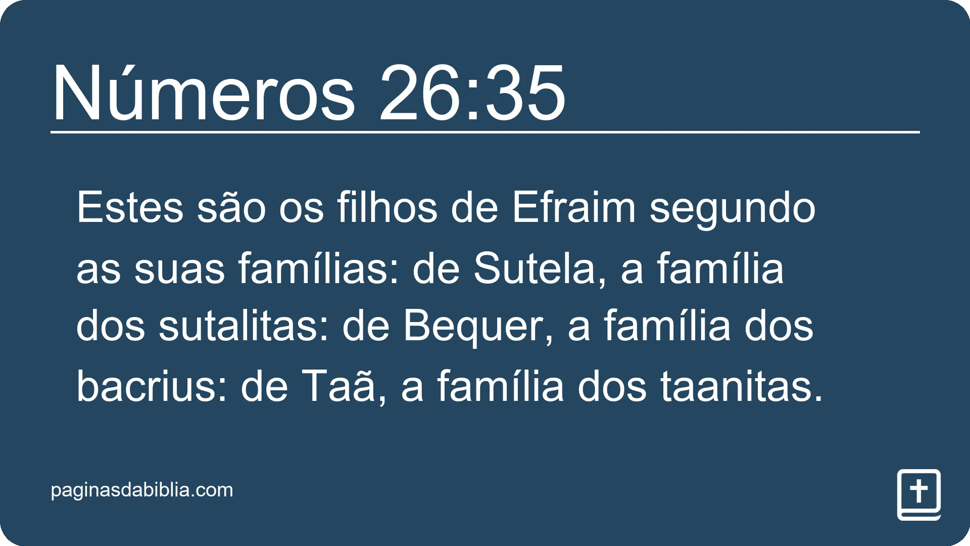 Números 26:35