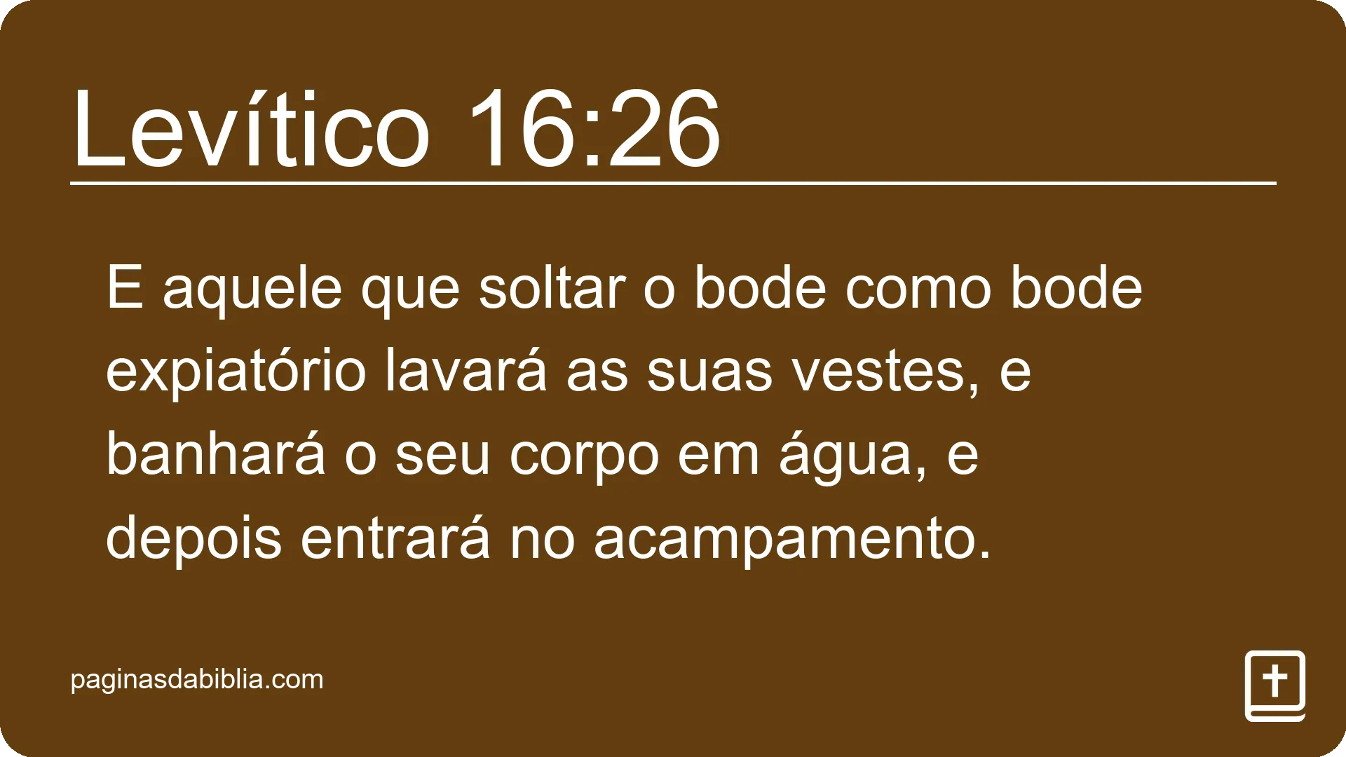 Levítico 16:26