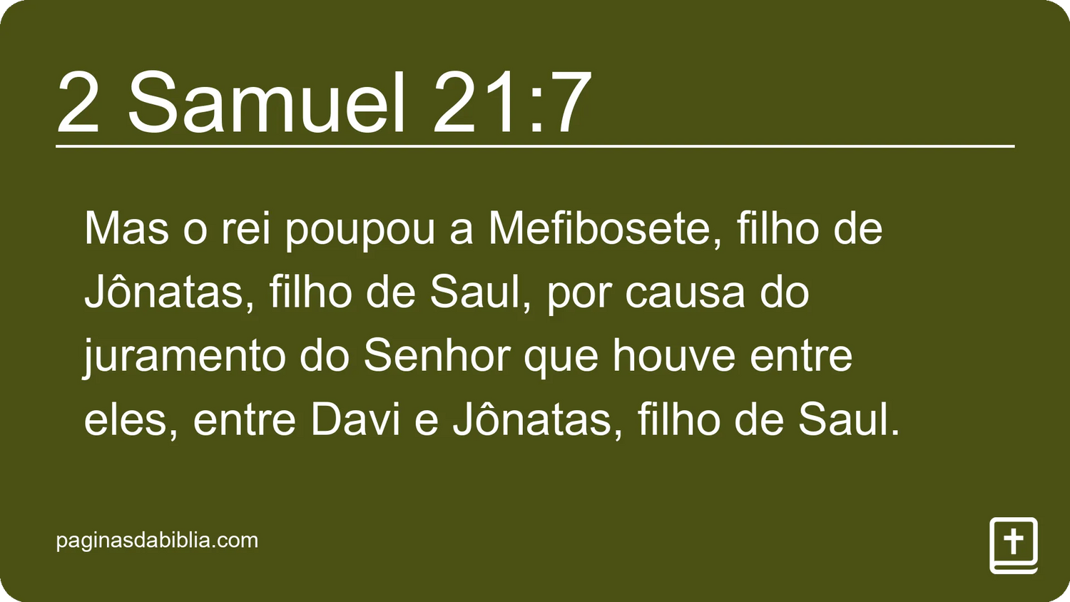 2 Samuel 21:7